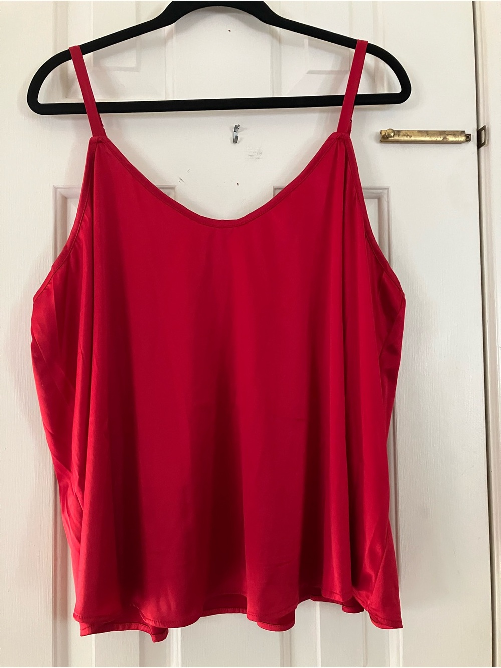 torrid Sleep size 2 (18-20) Red Spaghetti Strap Camisole Sleep Top